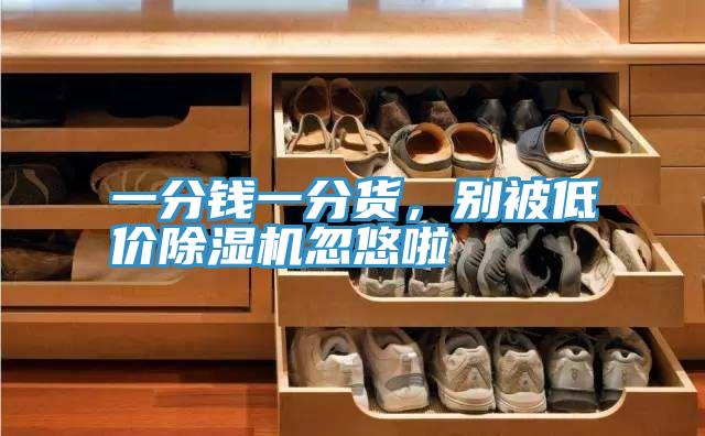 一分錢一分貨，別被低價(jià)除濕機(jī)忽悠啦