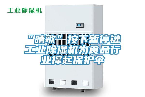 “晴歌”按下暫停鍵 工業(yè)除濕機(jī)為食品行業(yè)撐起保護(hù)傘
