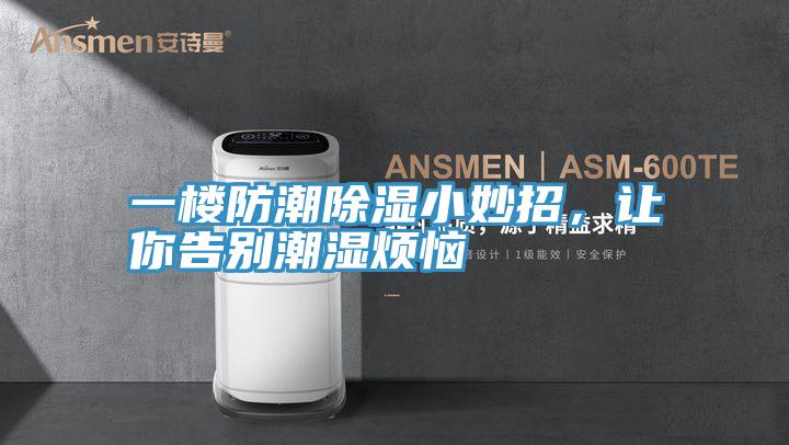 一樓防潮除濕小妙招，讓你告別潮濕煩惱