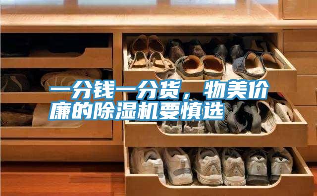 一分錢一分貨，物美價(jià)廉的除濕機(jī)要慎選