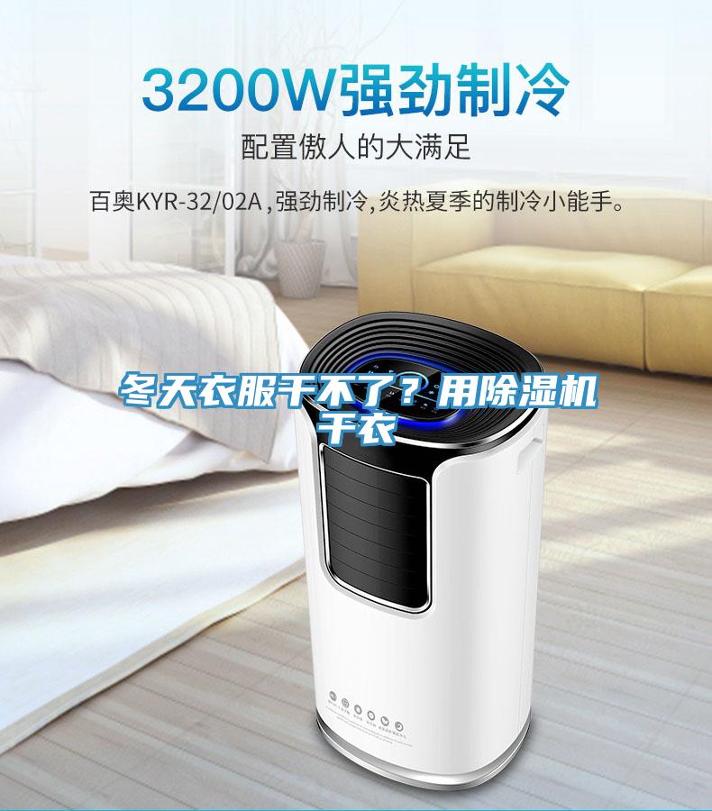 冬天衣服干不了？用除濕機干衣