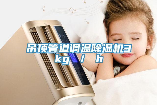 吊頂管道調(diào)溫除濕機(jī)3kg / h