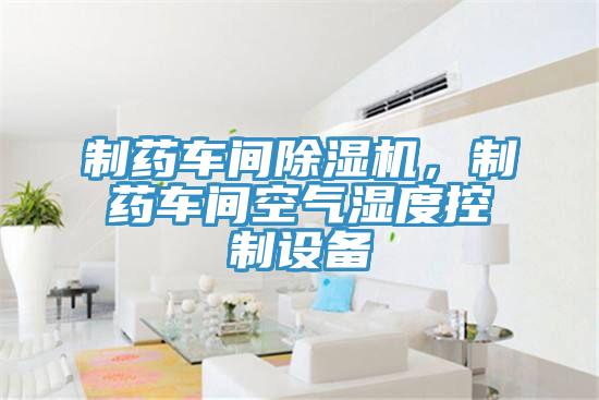 制藥車間除濕機(jī)，制藥車間空氣濕度控制設(shè)備