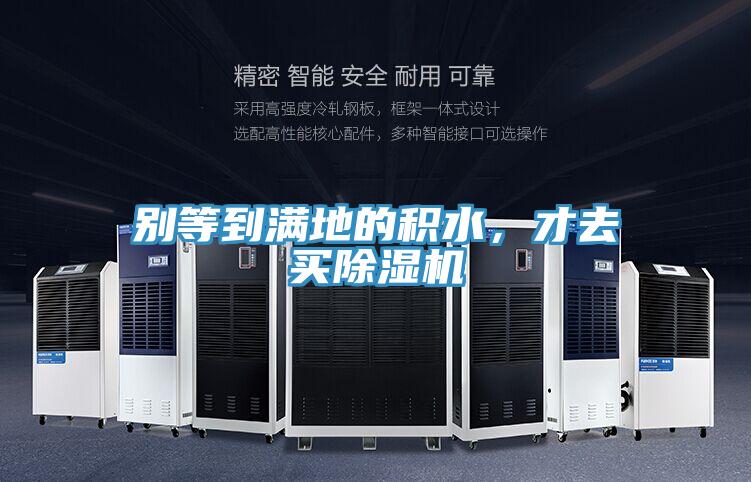 別等到滿地的積水，才去買除濕機(jī)