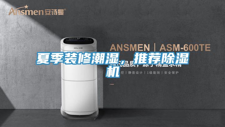 夏季裝修潮濕，推薦除濕機(jī)