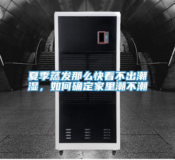 夏季蒸發(fā)那么快看不出潮濕，如何確定家里潮不潮