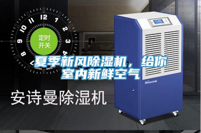 夏季新風除濕機，給你室內(nèi)新鮮空氣