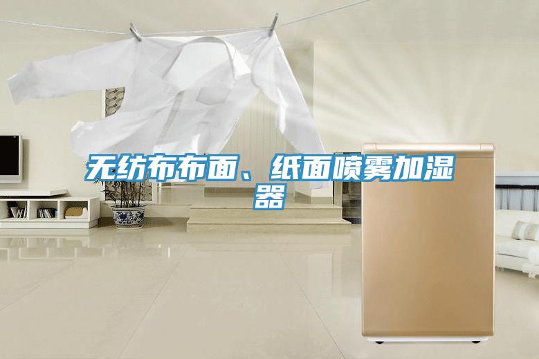 無(wú)紡布布面、紙面噴霧加濕器