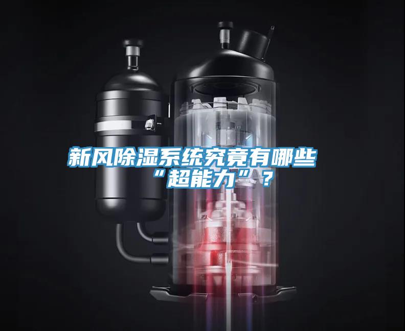 新風(fēng)除濕系統(tǒng)究竟有哪些“超能力”？