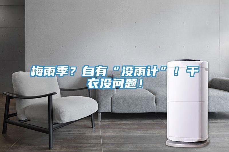 梅雨季？自有“沒雨計(jì)”！干衣沒問題！
