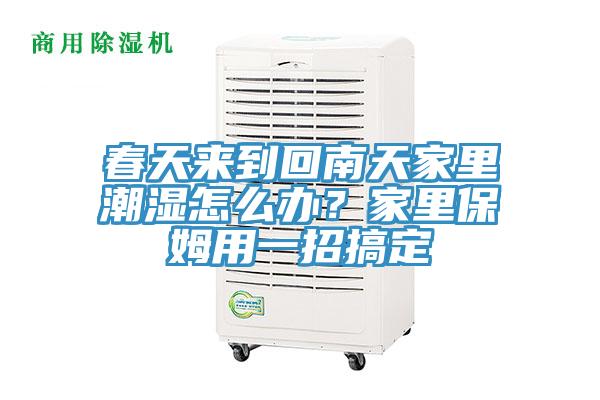 春天來到回南天家里潮濕怎么辦？家里保姆用一招搞定