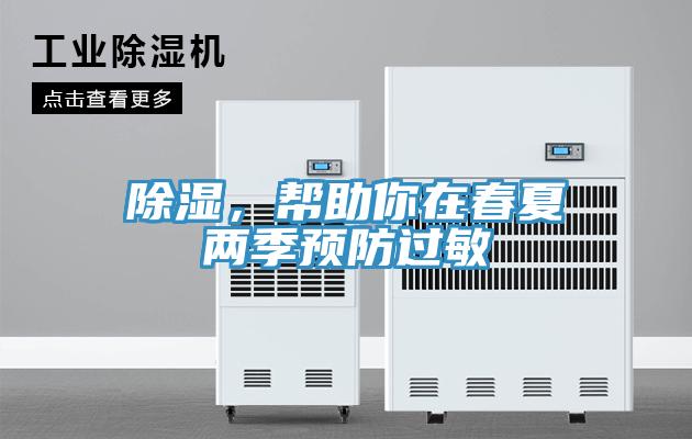 除濕，幫助你在春夏兩季預(yù)防過敏