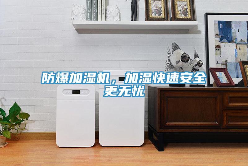 防爆加濕機(jī)，加濕快速安全更無憂