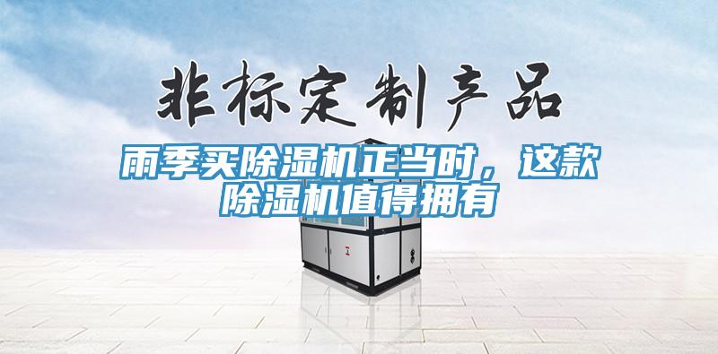 雨季買除濕機正當時，這款除濕機值得擁有