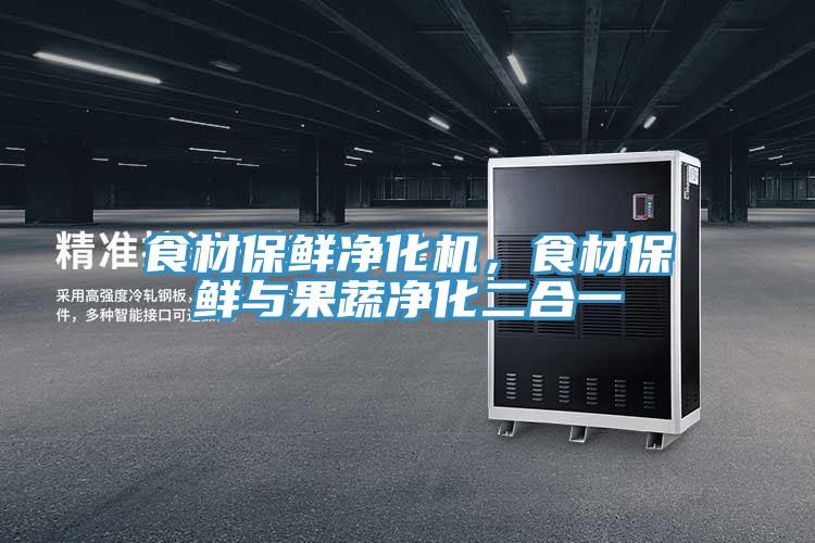 食材保鮮凈化機(jī)，食材保鮮與果蔬凈化二合一