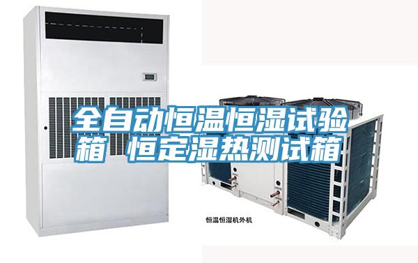 全自動(dòng)恒溫恒濕試驗(yàn)箱 恒定濕熱測試箱