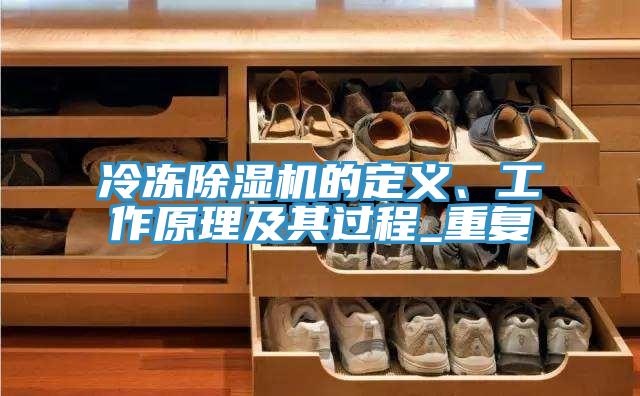 冷凍除濕機的定義、工作原理及其過程_重復(fù)