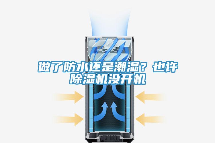 做了防水還是潮濕？也許除濕機沒開機