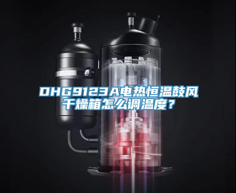 DHG9123A電熱恒溫鼓風(fēng)干燥箱怎么調(diào)溫度？