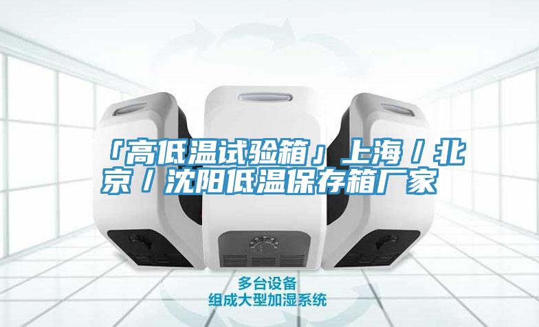 「高低溫試驗(yàn)箱」上海／北京／沈陽(yáng)低溫保存箱廠家