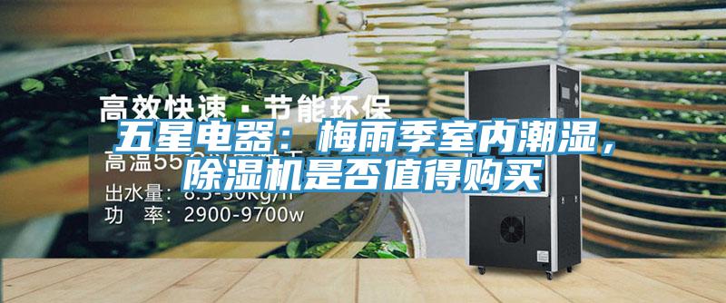 五星電器：梅雨季室內(nèi)潮濕，除濕機(jī)是否值得購(gòu)買(mǎi)