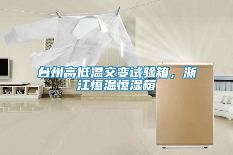 臺州高低溫交變試驗箱，浙江恒溫恒濕箱