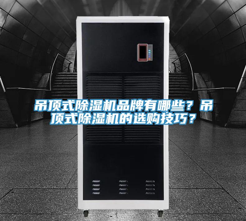 吊頂式除濕機品牌有哪些？吊頂式除濕機的選購技巧？
