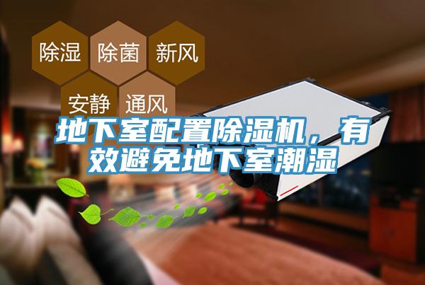 地下室配置除濕機，有效避免地下室潮濕