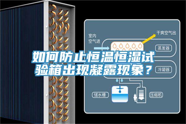 如何防止恒溫恒濕試驗箱出現(xiàn)凝露現(xiàn)象？