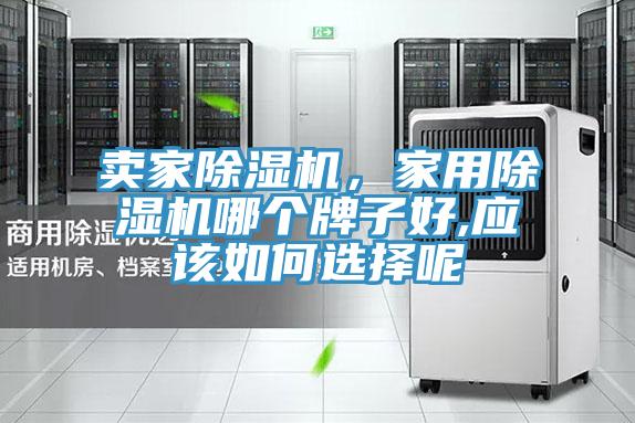 賣家除濕機(jī)，家用除濕機(jī)哪個(gè)牌子好,應(yīng)該如何選擇呢
