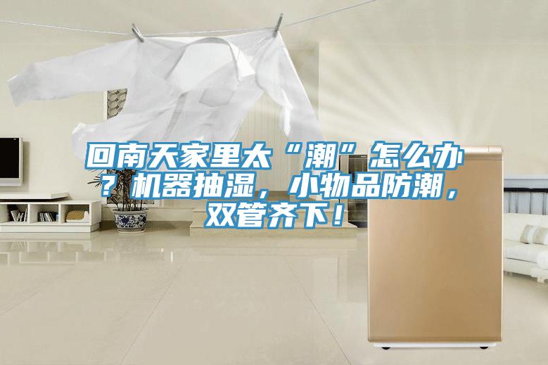 回南天家里太“潮”怎么辦？機(jī)器抽濕，小物品防潮，雙管齊下！