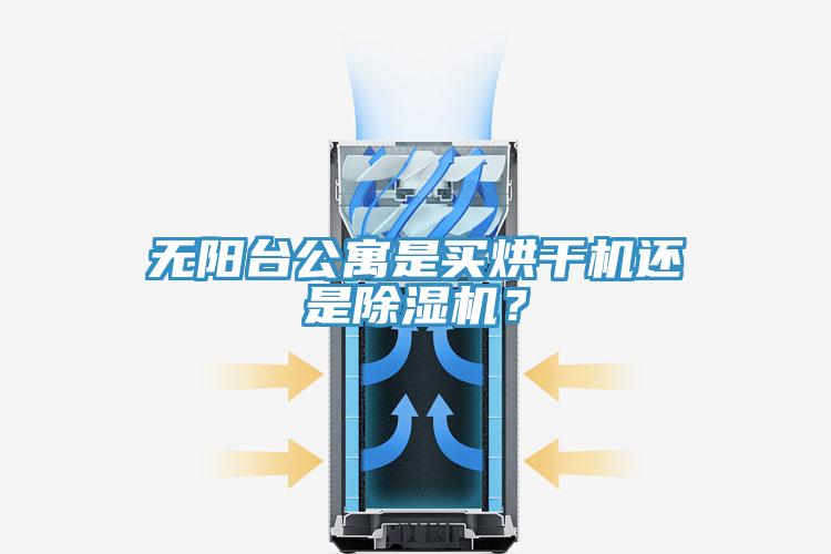 無陽臺公寓是買烘干機還是除濕機？