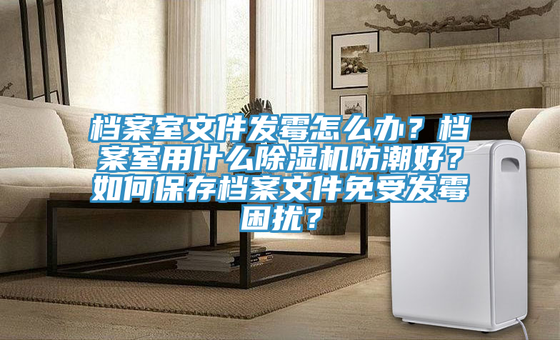 檔案室文件發(fā)霉怎么辦？檔案室用什么除濕機防潮好？如何保存檔案文件免受發(fā)霉困擾？