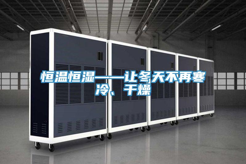 恒溫恒濕——讓冬天不再寒冷、干燥