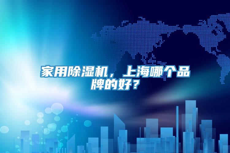 家用除濕機(jī)，上海哪個品牌的好？
