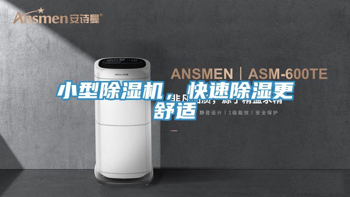 小型除濕機，快速除濕更舒適