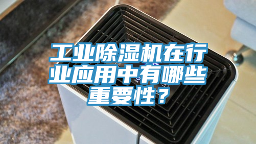 工業(yè)除濕機在行業(yè)應(yīng)用中有哪些重要性？