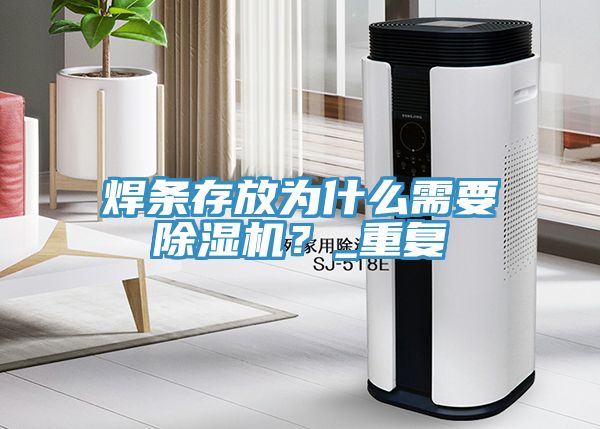 焊條存放為什么需要除濕機？_重復