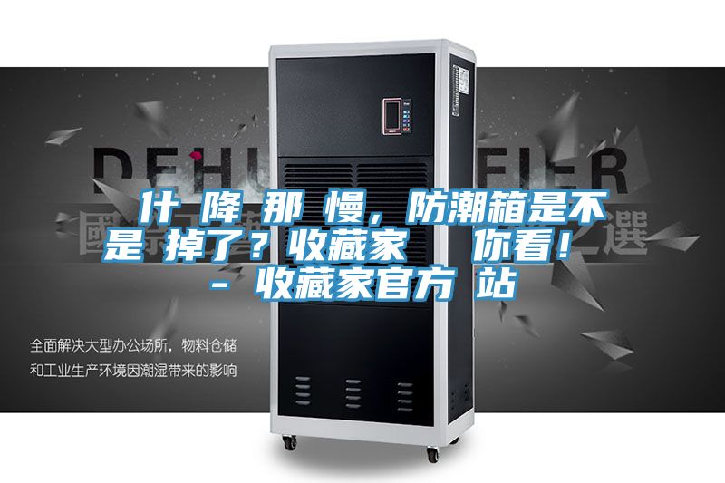 為什麼降濕那麼慢，防潮箱是不是壞掉了？收藏家實測給你看！ - 收藏家官方網站