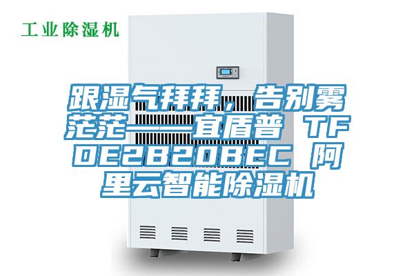 跟濕氣拜拜，告別霧茫茫——宜盾普 TFDE2B20BEC 阿里云智能除濕機(jī)