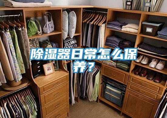 除濕器日常怎么保養(yǎng)？