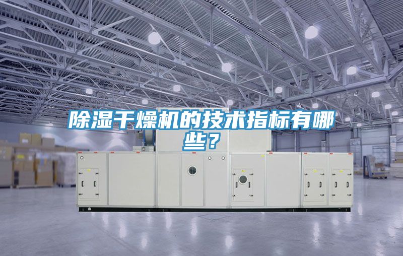 除濕干燥機的技術(shù)指標有哪些？