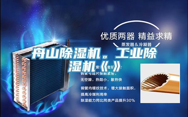 舟山除濕機。工業(yè)除濕機《》