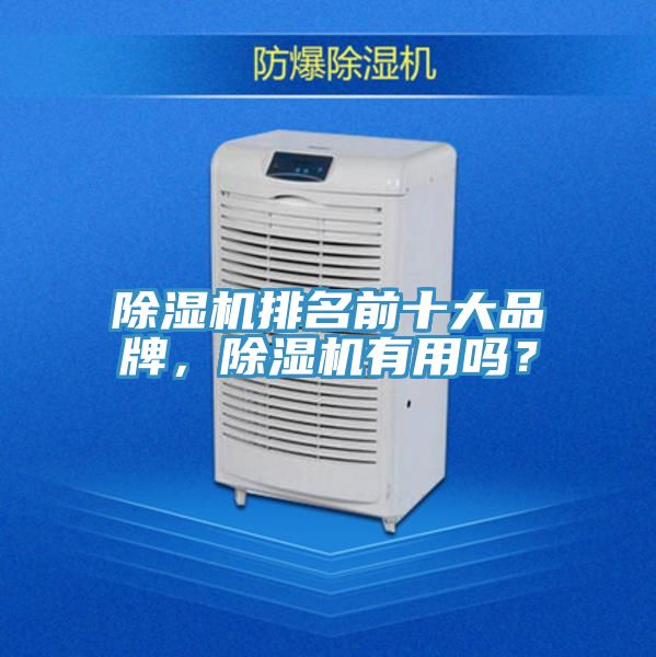 除濕機排名前十大品牌，除濕機有用嗎？