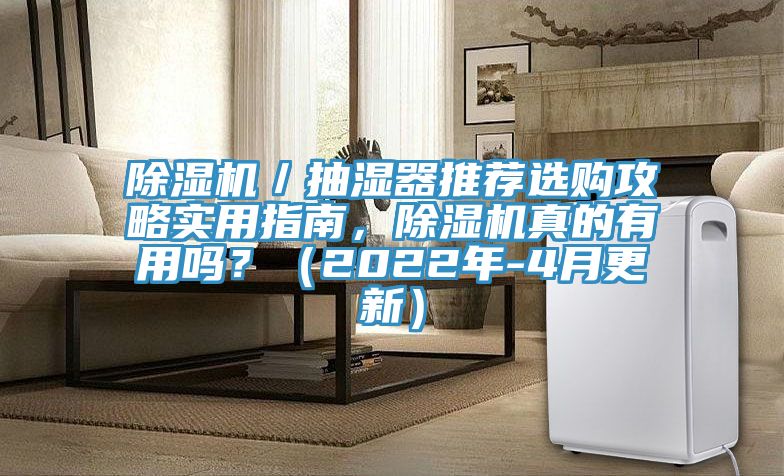 除濕機(jī)／抽濕器推薦選購(gòu)攻略實(shí)用指南，除濕機(jī)真的有用嗎？（2022年-4月更新）