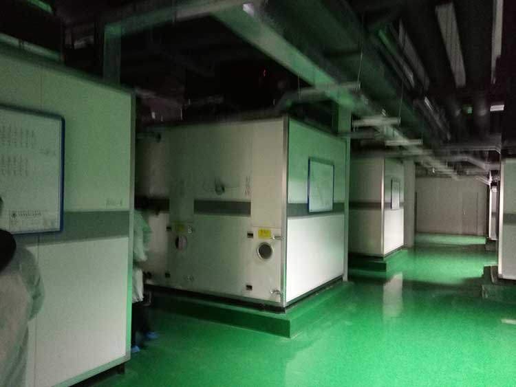 新西蘭“恒天然”合資奶粉企業(yè)，6臺轉(zhuǎn)輪除濕機(jī)組3臺45000風(fēng)量，2臺38000風(fēng)量，1臺30000風(fēng)量